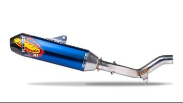 FMF Factory 4.1 RCT Titanium Slip-On with Carbon Cap
