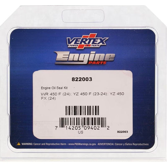 Vertex Engine Oil Seal Kit