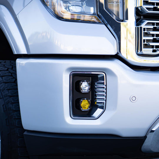 Baja Designs Fog Pocket Light Kit - 2020+ GMC Sierra 2500, 3500