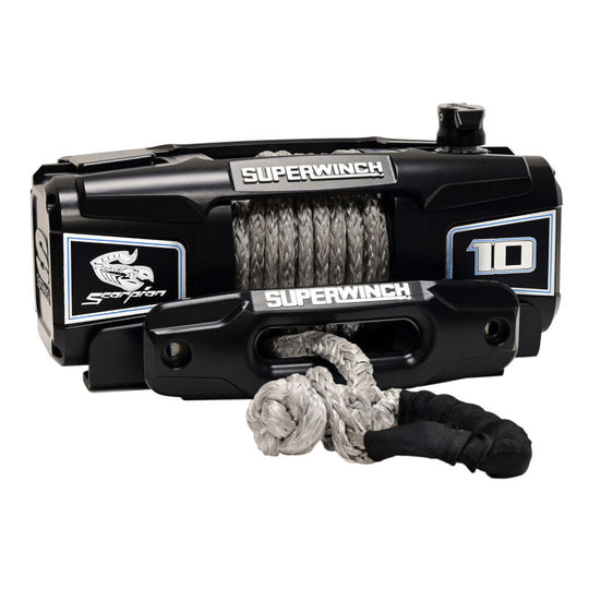 Superwinch Scorpion 10000SR Winch - 10,000 lb - Black