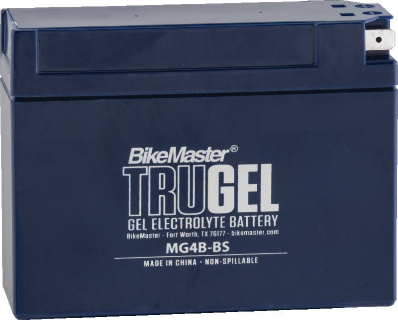 BikeMaster TruGel Battery - MG4B-BS - Suzuki/Yamaha