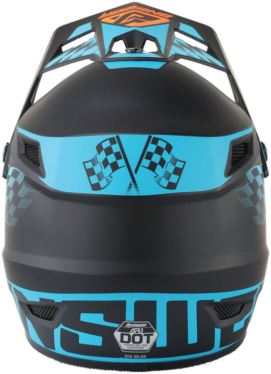 Answer AR1 Sweep Helmet Black/Astana/Hyper Orange