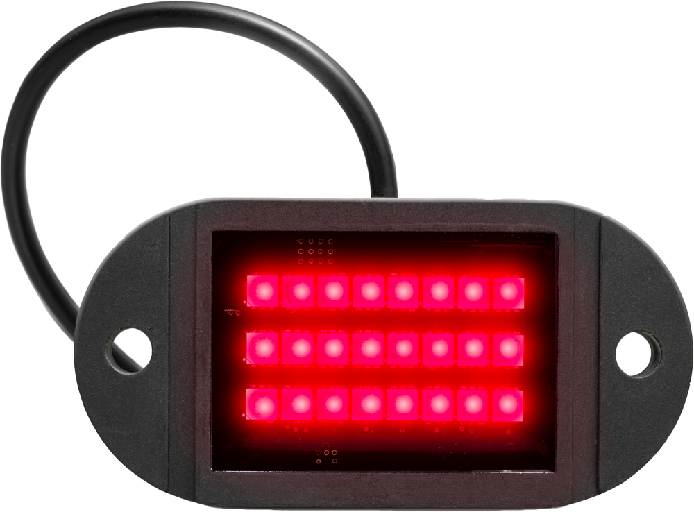 Sound Extreme LED Rock Light with Cable - Single Pod