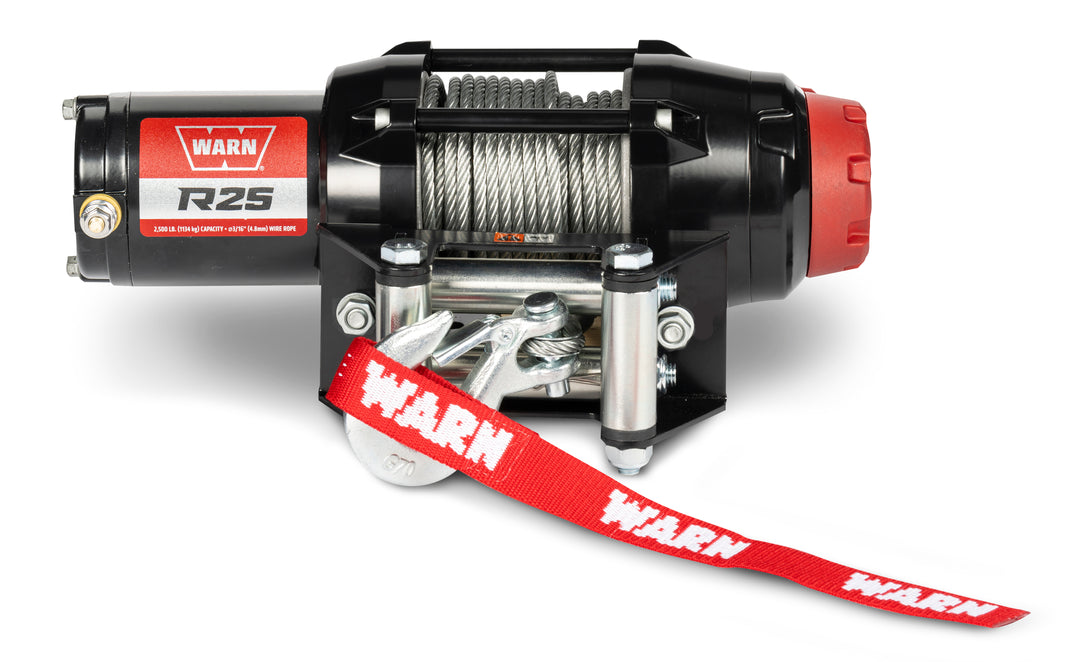 Warn R25 Winch - 2500 lb Steel Rope ATV / UTV