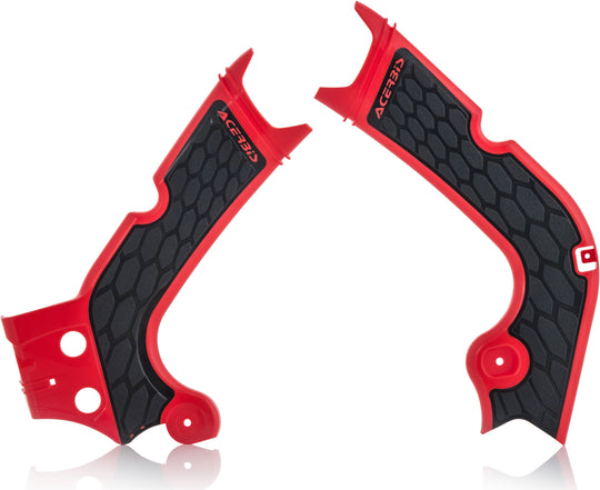 Acerbis X-Grip Frame Guard Guard Red/Black (2630711018)