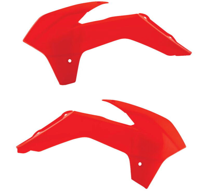 Acerbis Radiator Shrouds - 13-17 KTM SX85 - Flo-Orange