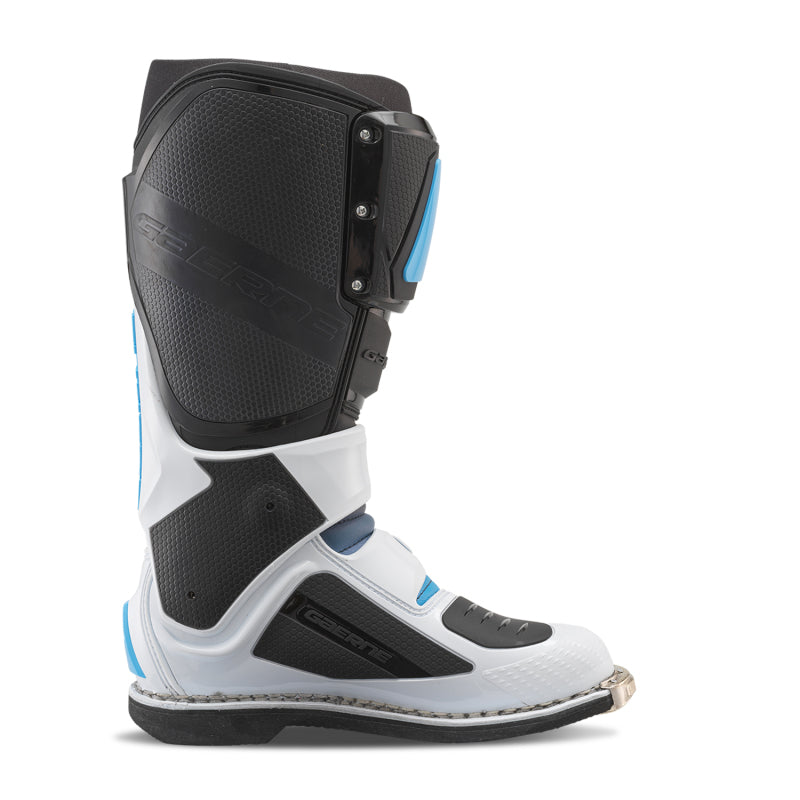 Gaerne SG12 Boot - Black/White/Carolina Blue - Size 8