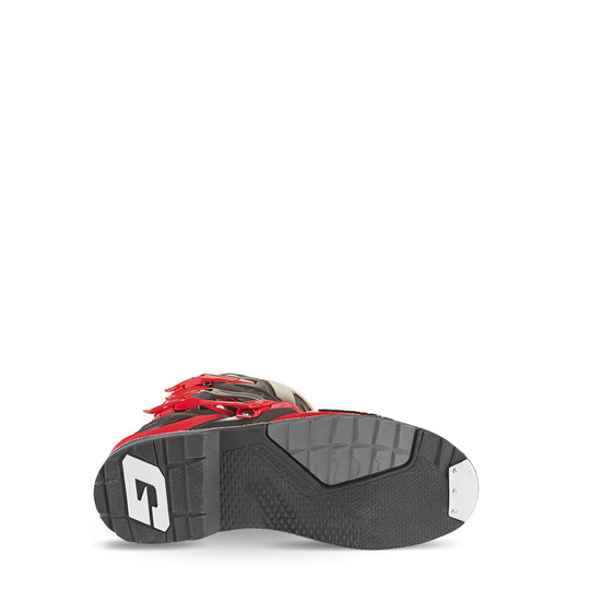 Gaerne SG22 Boot - Deep Black/Fiery Red - Size 13