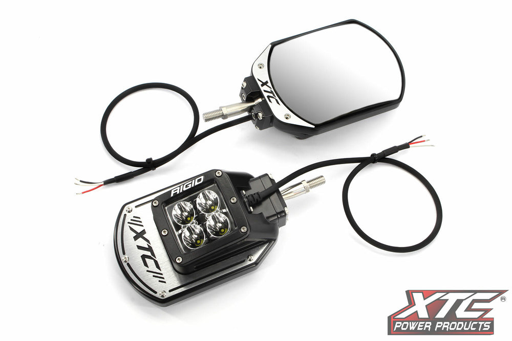 XTC SIX12 Lighted Side Mirror Vehicle Kit - Polaris