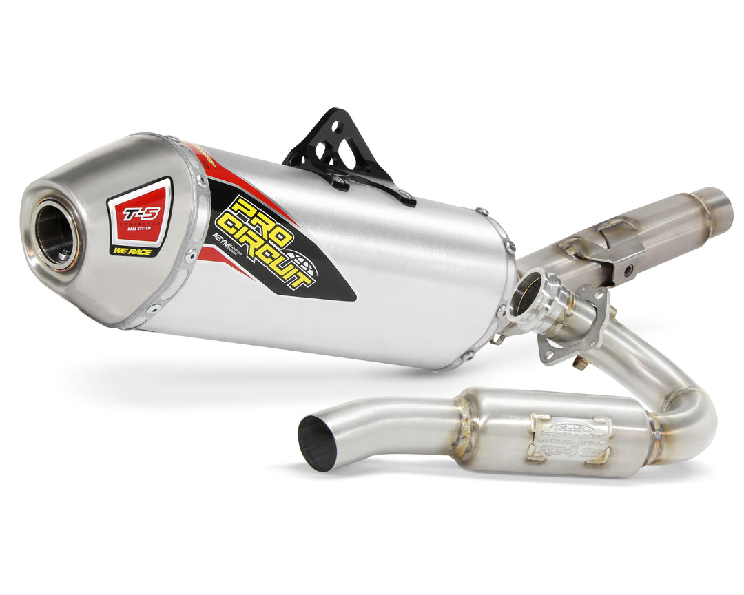 Pro Circuit T-6 Stainless JCR Full System - Honda CRF450X 2005-2018
