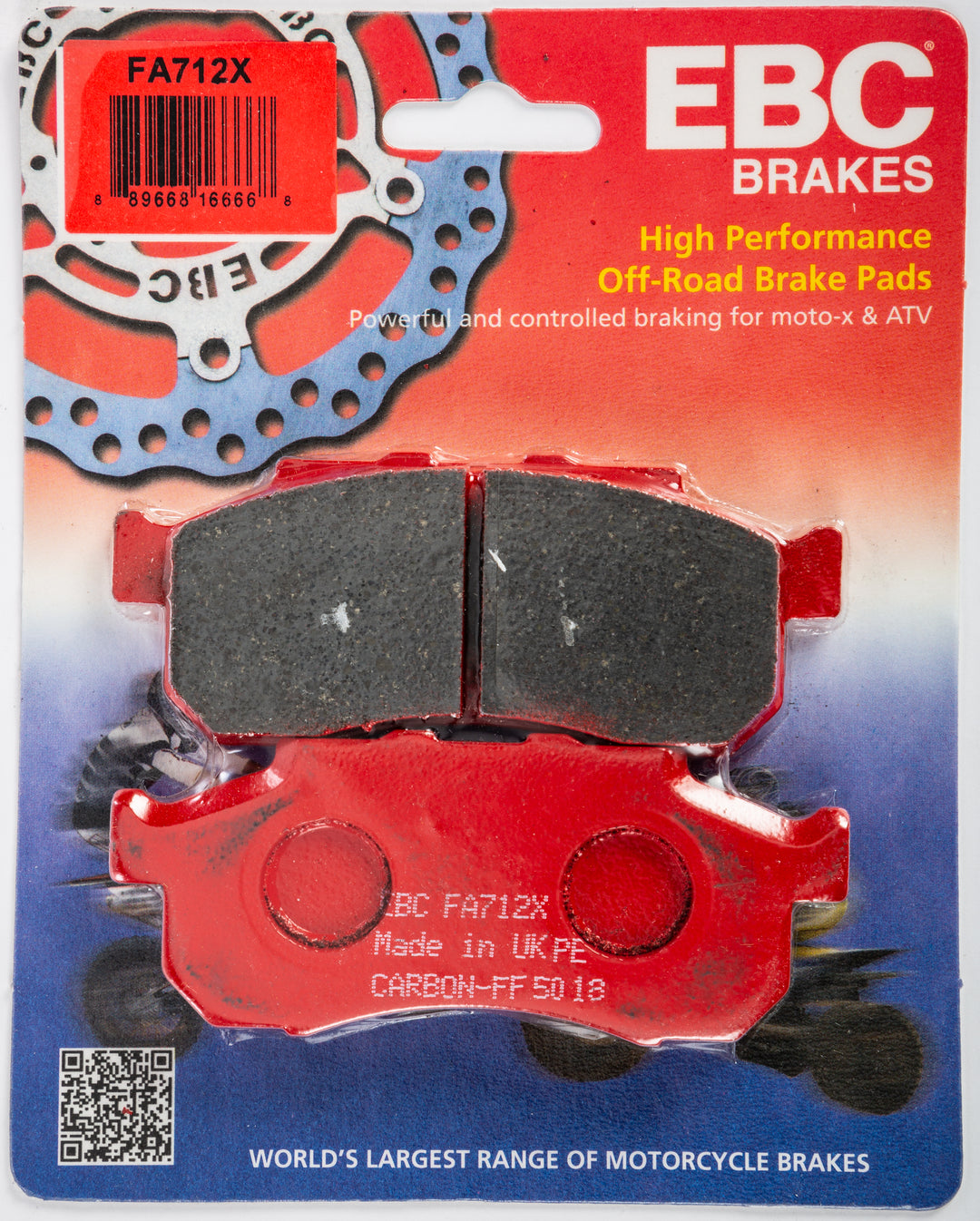 EBC Organic Brake Pads