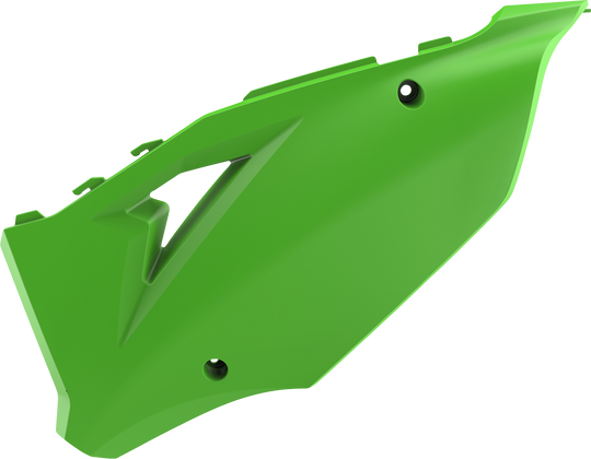 Polisport Side Panels Restyle Green - Kawasaki KX125 2003-2008
