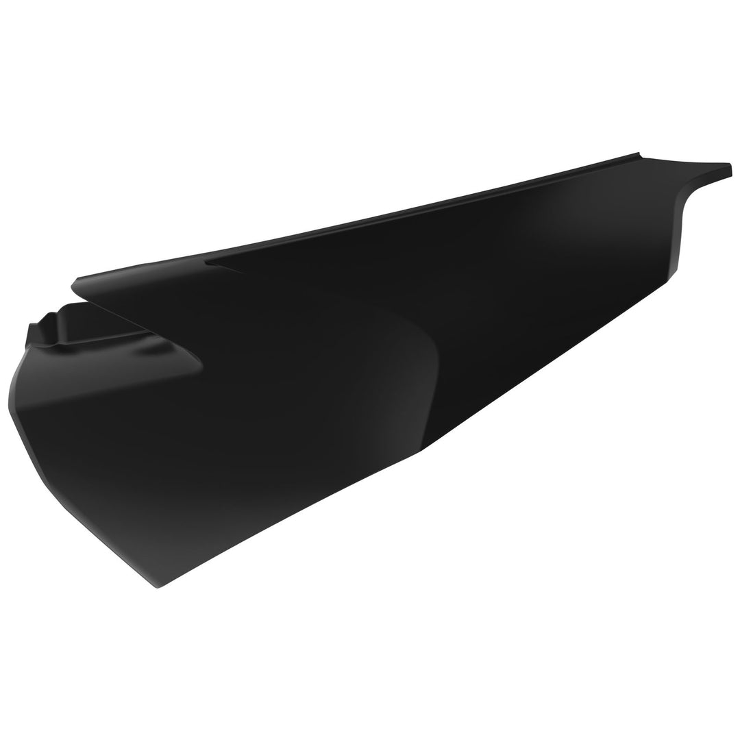 Polisport Plastic Side Number Plate Upper Panels Black (8423100002)