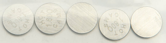Hot Cams Valve Shim Refill 9.48mm 5 Pack 1.60mm