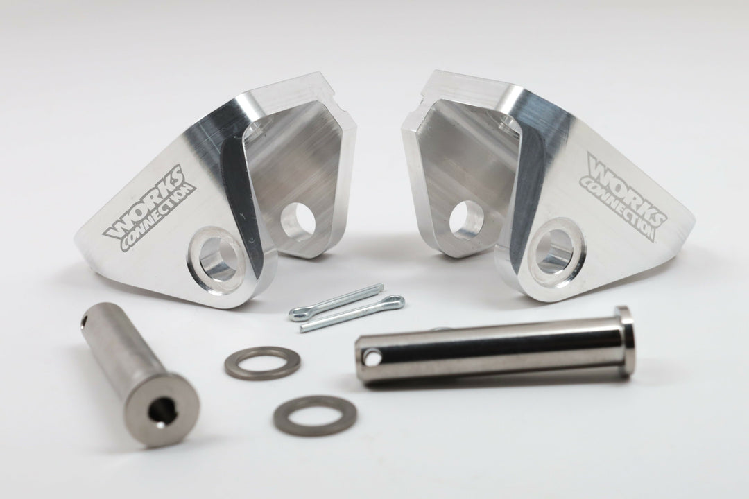 Works Connection Offset Footpeg Mounts