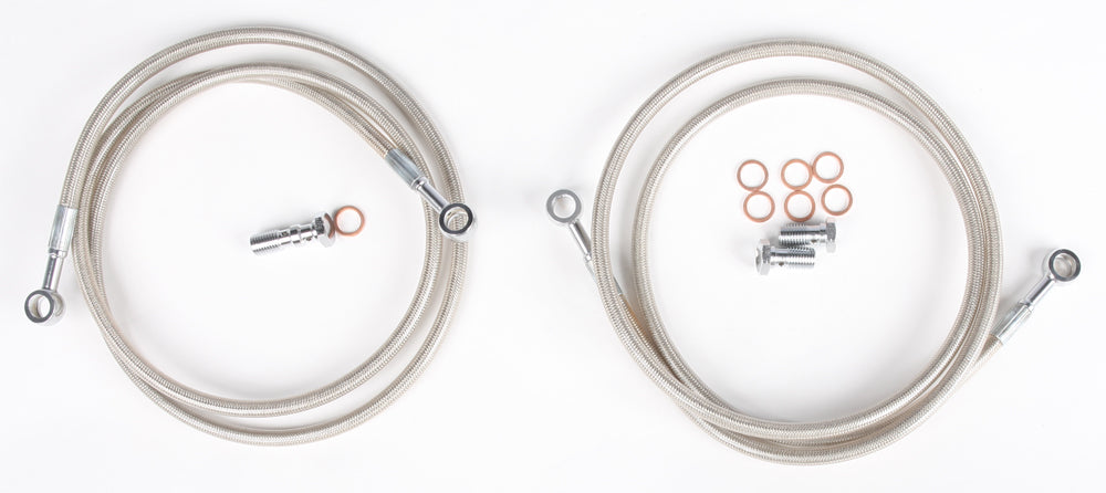 Streamline Front Brake Line Kit 2-Line Standard +2 in