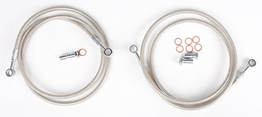Streamline Front Brake Line Kit 2-Line Standard +2 in