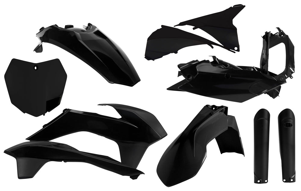 Acerbis Full Plastic Kit Kit Black (2403090001)