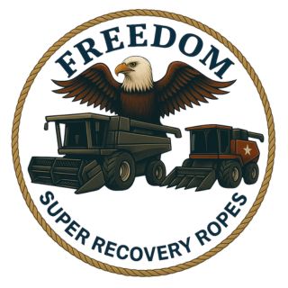 Freedom Super Recovery Ropes - 1.25"x30'= 150,000 BreakStrength