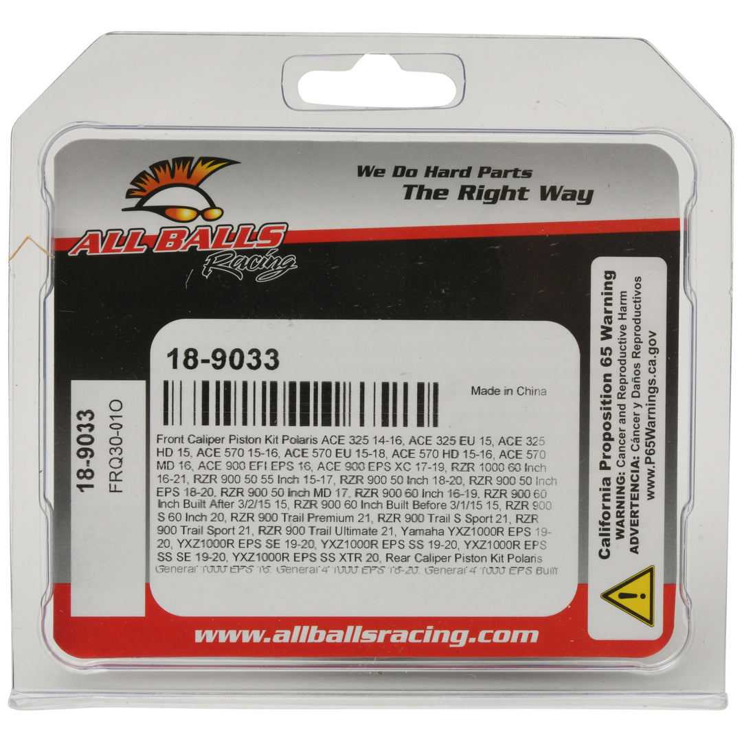 All Balls Brake Caliper Piston Kit