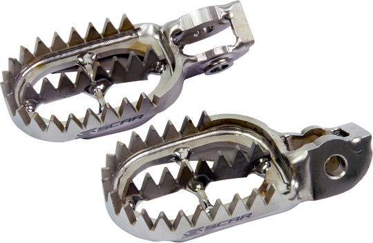 Scar Racing Gripper Titanium Foot Pegs - Stark Varg 2026