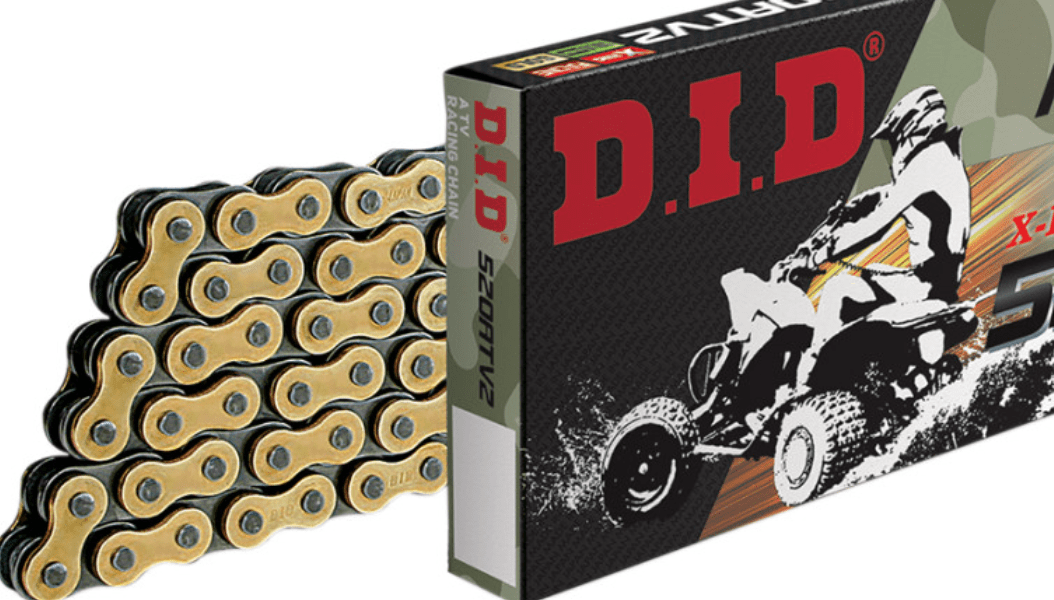 520 ATV2 - Chain - 96 Links - DID - Gold - Dune Goons