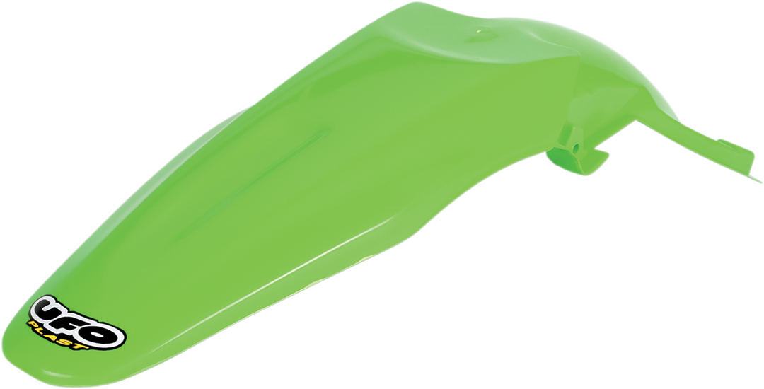 UFO Plast MX Rear Fender Green OEM - Kawasaki KX250F 2006-2008