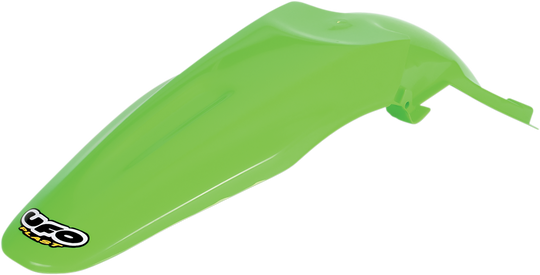 UFO Plast MX Rear Fender Green OEM - Kawasaki KX250F 2006-2008