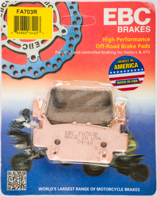 EBC Standard Brake Pads FA703R Sintered R