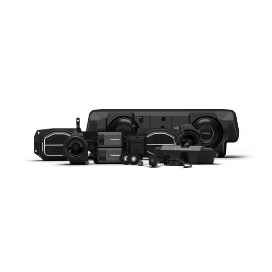 Rockford Fosgate Stage 5 Audio Kit - 2020-2024 Jeep Gladiator JT