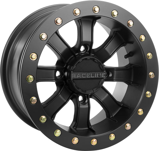 Raceline Mamba Blackout Beadlock Wheel 14x8 4+4