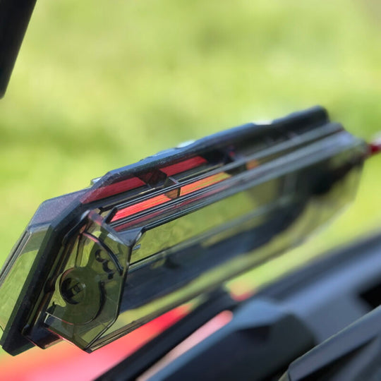 Seizmik Vented UTV Windshield - Honda Pioneer / Talon