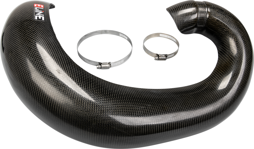 E-Line Accessories Carbon Fiber Pipe Guards Carbon Fiber Pipe Guards Husqvarna/KTM (MPG25017)
