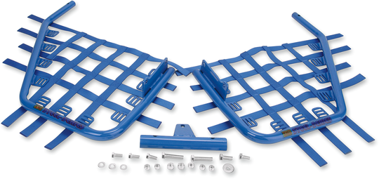 DG Performance Nerf Bars 1" Silver/Black - Suzuki LTZ400 2003-2008