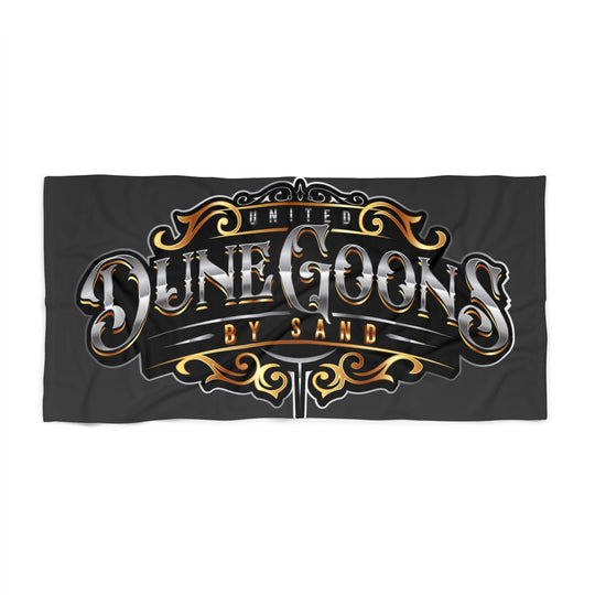 Dune Goons By Sand - Bold Vintage Logo Beach Towel