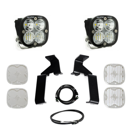 Baja Designs Squadron Sport A-Pillar Kit - 2021-2025 Ford Raptor