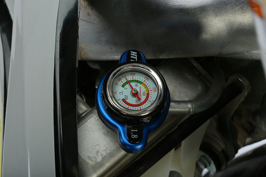 Fire Power Radiator Cap with Temperature Gauge