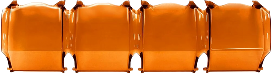 Rigid Industries LED Light Cover - Adapt 10 in Amber Pro
