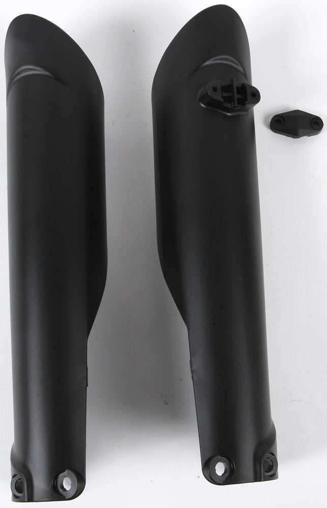 Acerbis Lower Fork Cover Set Covers Black (2401260001)