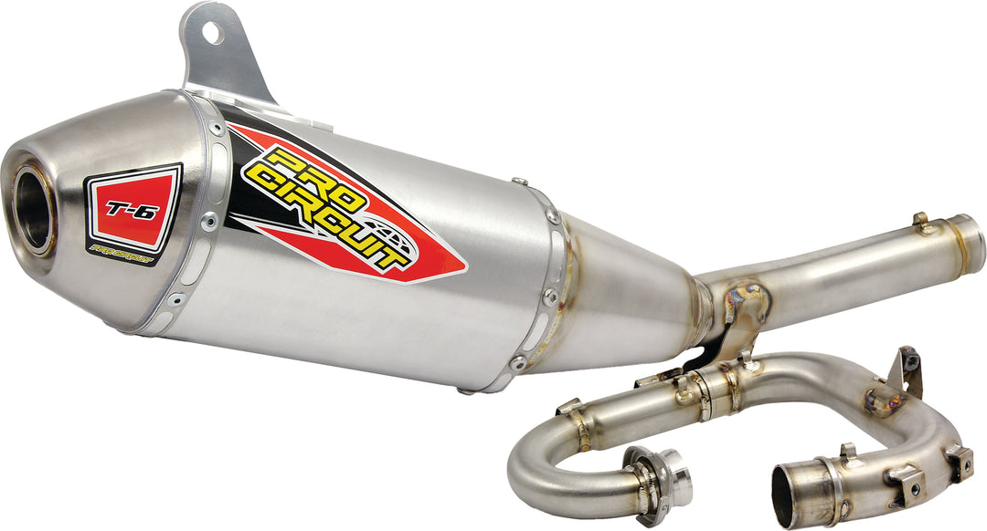 Pro Circuit T-6 Stainless Full System - Suzuki RM-Z450 2018-2026