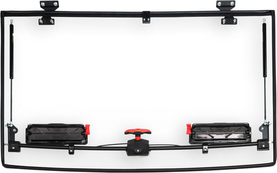 Seizmik Flip Up UTV Windshield - Can-Am Defender