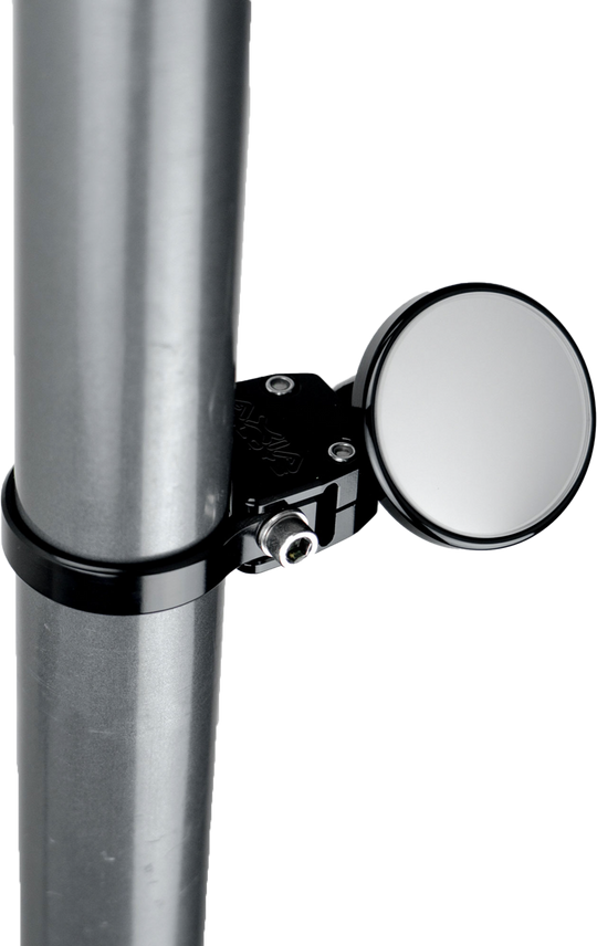 Axia Alloys 2 in Billet Racing Spot Mirror - Black