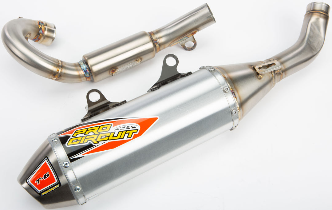 Pro Circuit T-6 Stainless Full System - Gas Gas / Husqvarna / KTM 450 4-Stroke 2018-2023