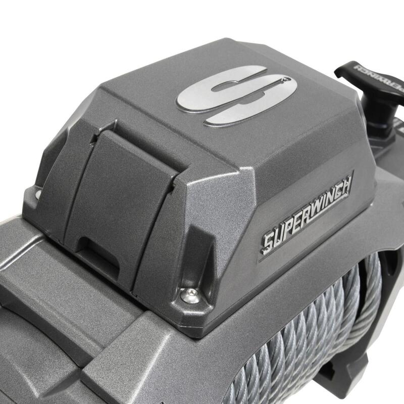 Superwinch SX 12000 Wire Rope Winch - 12,000 lb - Graphite