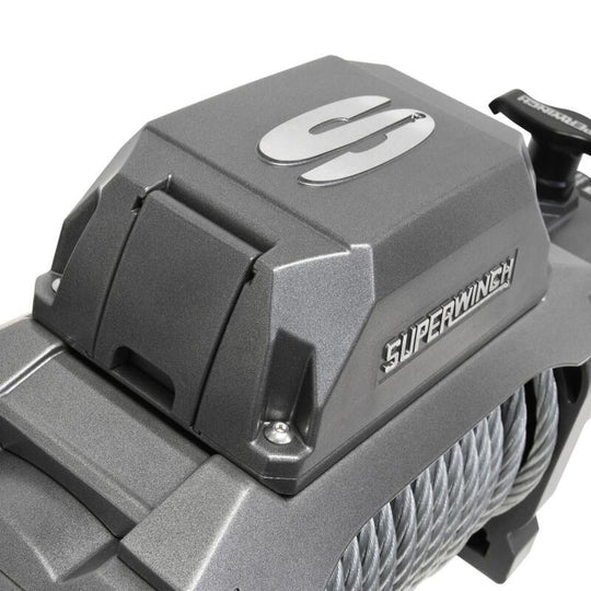 Superwinch SX 12000 Wire Rope Winch - 12,000 lb - Graphite