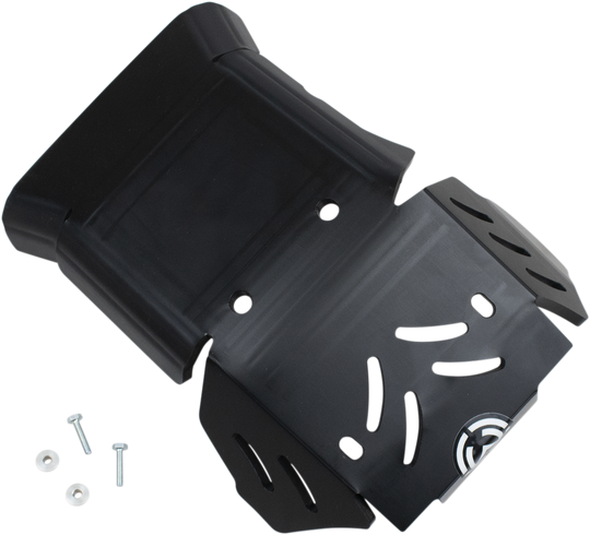 Moose Racing Pro Lg Skid Plate Black - KTM 350 EXC-F 2017-2023