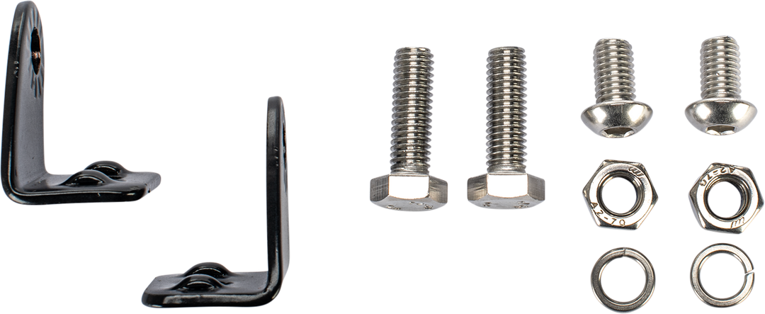 Open Trail Replacement LED Light Mounting Brackets - Slimline Bar Mounting Arm Pair