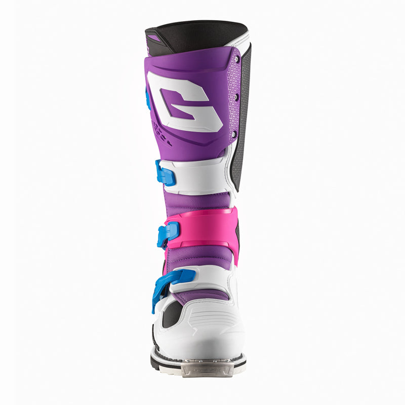 Gaerne SG22 Boot - Purple/White/Rhodamine - Size 11