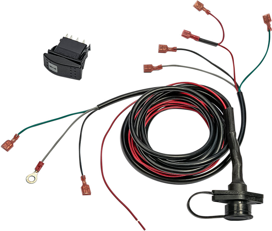 Warn Lighted Dash Winch Switch Kit - VRX / Vantage / ProVantage