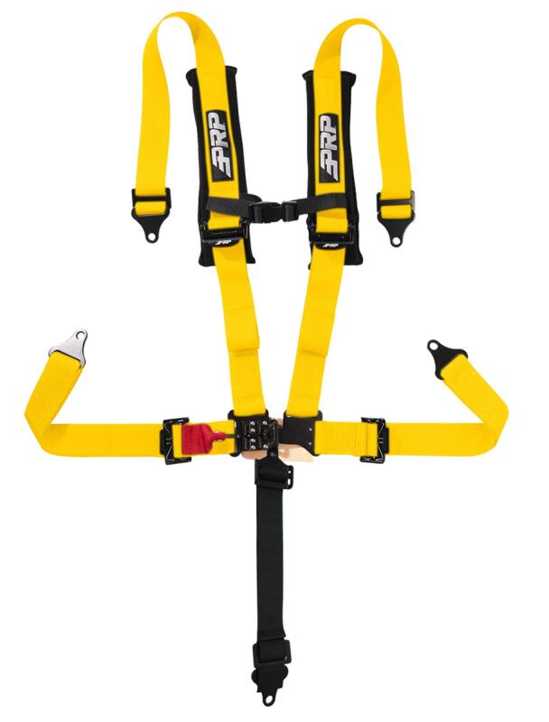 PRP Seats PRP 5.2 Sewn In Harness Latch and Link- Yellow